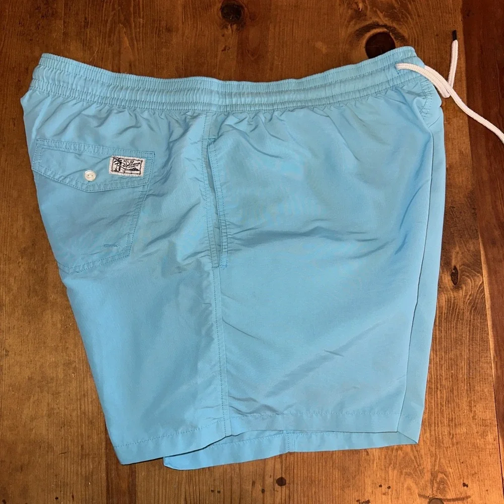 Polo Ralph Lauren Men's Pony Traveler Surf Board Swim Trunks Shorts 2XL